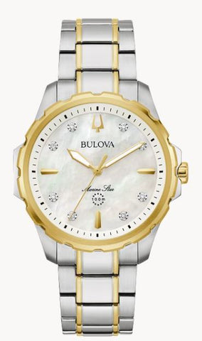 Bulova Marine Star Diamond Watch 98P227