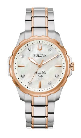 Bulova Marine Star Diamond Watch 98P228