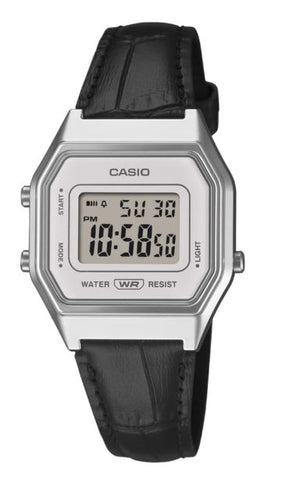 Casio Vintage Digital Watch With Leather Band LA680WEL-1D