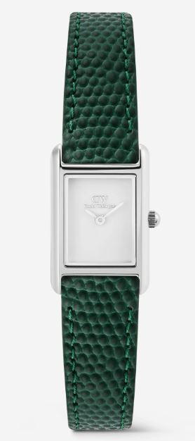 Daniel Wellington Bound Mini Green Lizard Silver