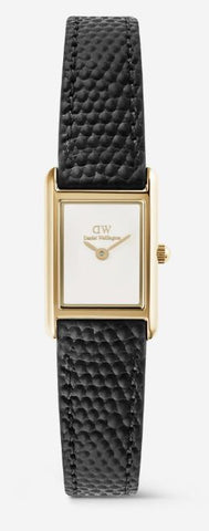 Daniel Wellington Bound Mini Black Lizard Gold