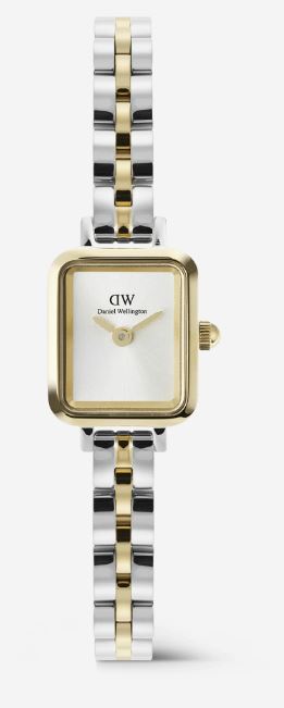 Daniel Wellington Quadro Mini Arch 3-Link Two Tone Gold