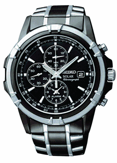 Seiko Alarm Chronograph Watch SSC143P-9