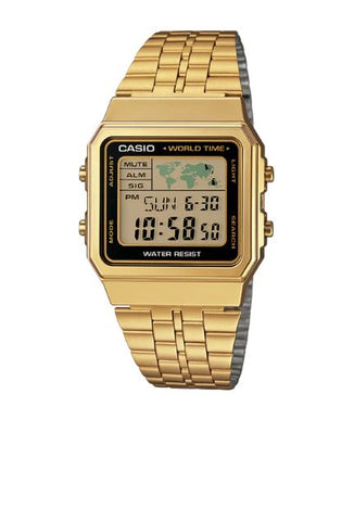 Casio Vintage Series Digital Gold Watch A500WGA-1DF