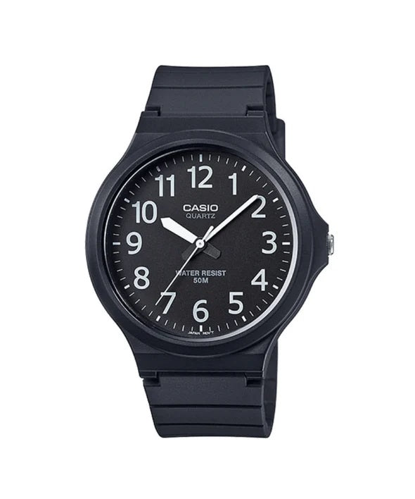 Casio Analogue Watch Black MW240-1B