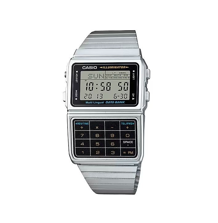 Casio Data Bank Telememo Digital Watch DBC611-1D