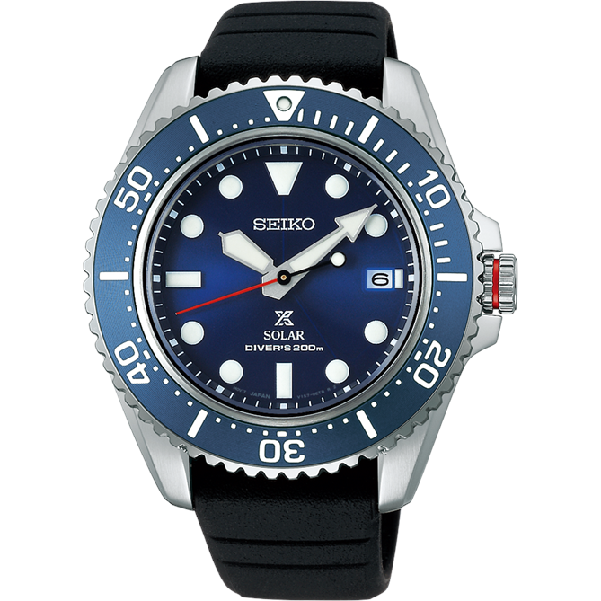 Seiko Prospex Mens Solar Divers Watch SNE593P