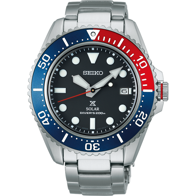 Seiko Prospex Mens Solar Divers Watch SNE591P