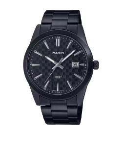 Casio Gents Analog Watch Black MTPVD03B-1A