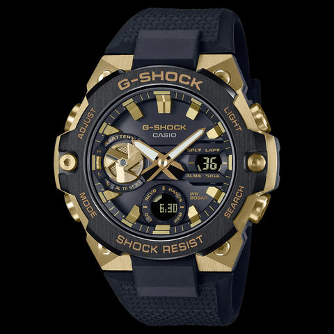 Casio G-Steel Duo Connected Solar GSTB400GB-1A9