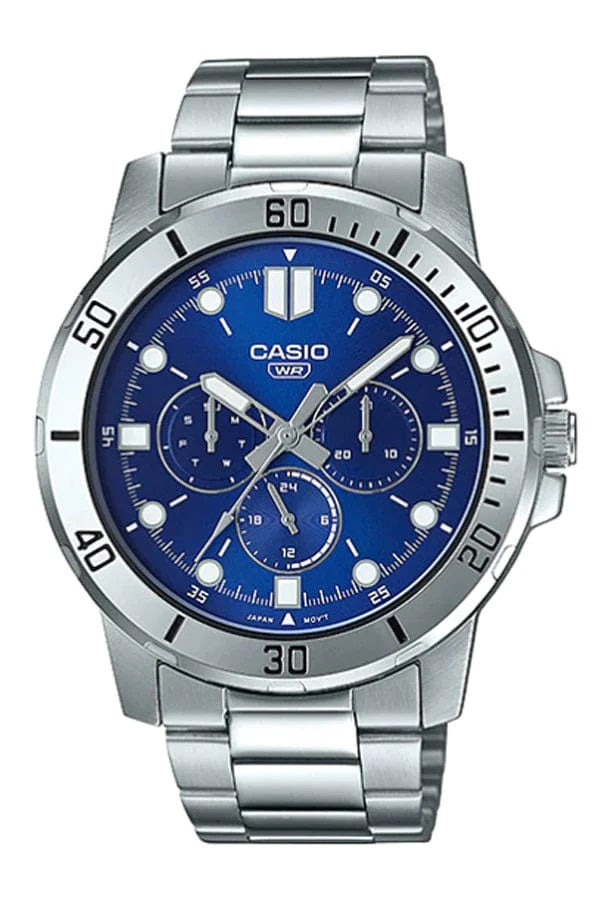 Casio Gents Analogue Watch MTPVD300D-2E