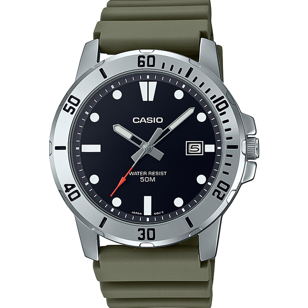 Casio Gents Analogue Watch MTPVD01-3E