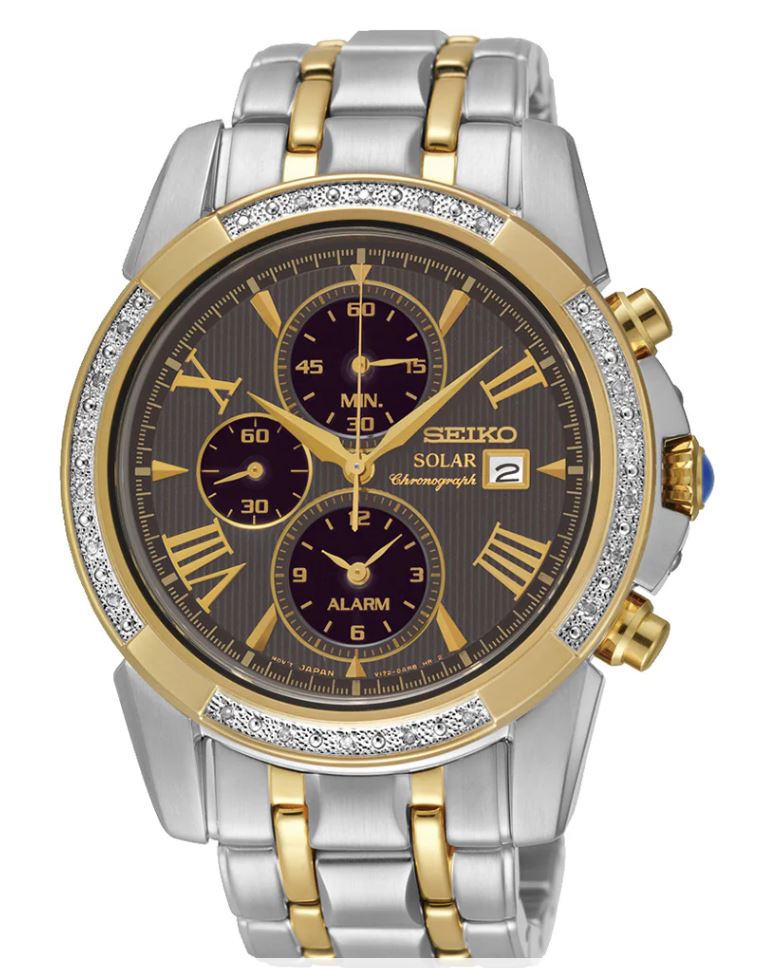 Le Grand Sports Mens Alarm Chronograph