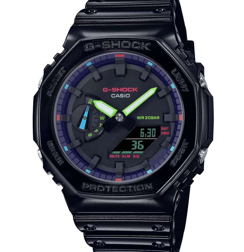 Casio G-Shock Duo Gamers Watch GA2100RGB-1A
