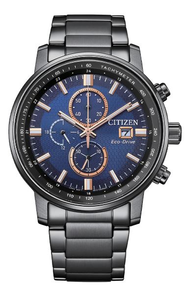 Citizen Eco-Drive Gents Chronograph Watch CA0845-83L