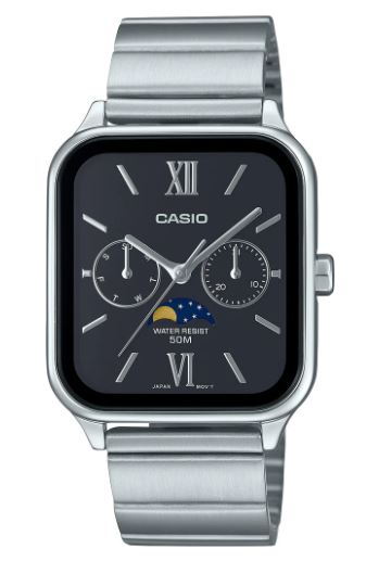 Casio Analogue Moon Phase Watch MTPM305D-1A2