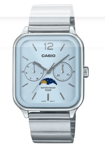 Casio Analogue Moon Phase Watch MTPM305D-2A