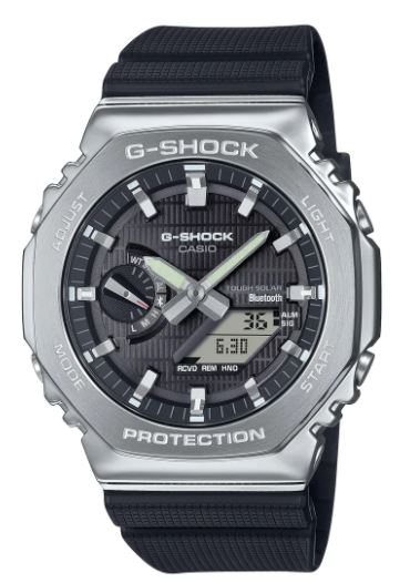 Casio G-Shock Duo Metal Covered Solar Watch GBM2100-1A