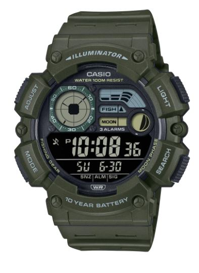 Casio Digital Multi Window Watch Watch WS1500H-3B