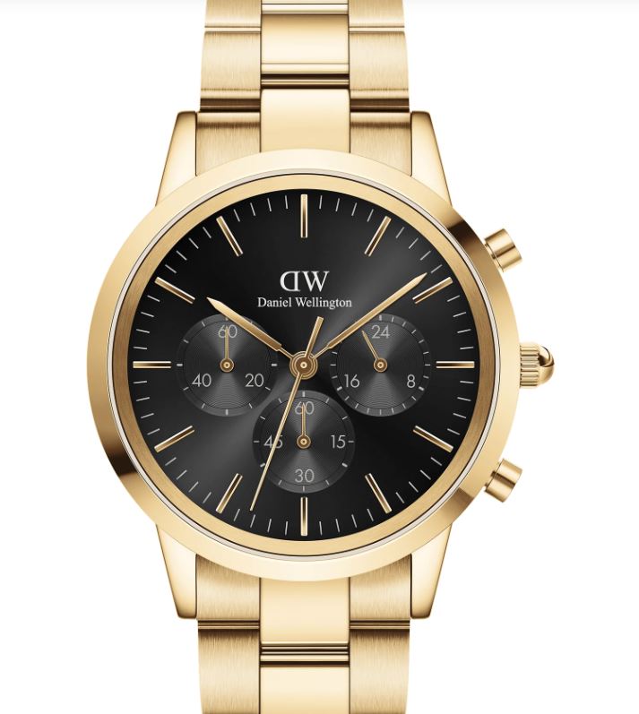 Daniel Wellington Iconic Chronograph Link Onyx 42mm