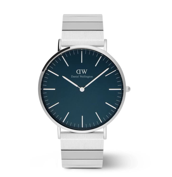 Daniel Wellington Classic Piano Link Arctic Silver 40mm