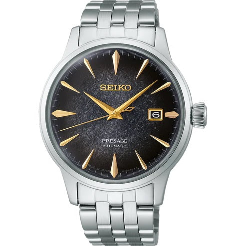 Seiko Presage Limited Edition Star Bar Mens Automatic Watch SRPK93J