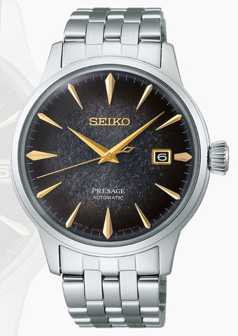 Seiko Presage Limited Edition Star Bar Mens Automatic Watch SRPK93J