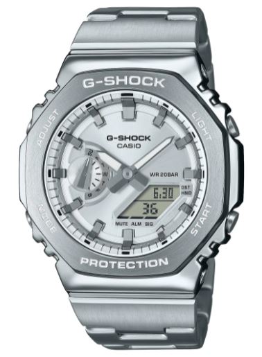 Casio G-Shock Duo Metal Covered Watch GM2110D-7A