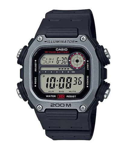 Casio Digital 10 YR Battery Gents Watch DW291H-1A