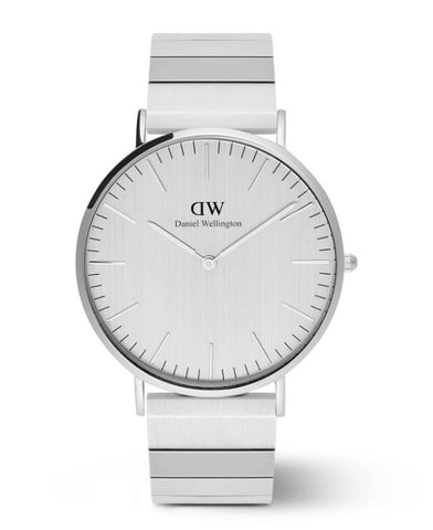 Daniel Wellington Classic Piano Link Silver Unitone 40mm
