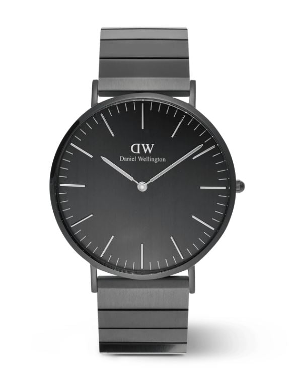 Daniel Wellington Classic Piano Link Onyx Unitone 40mm
