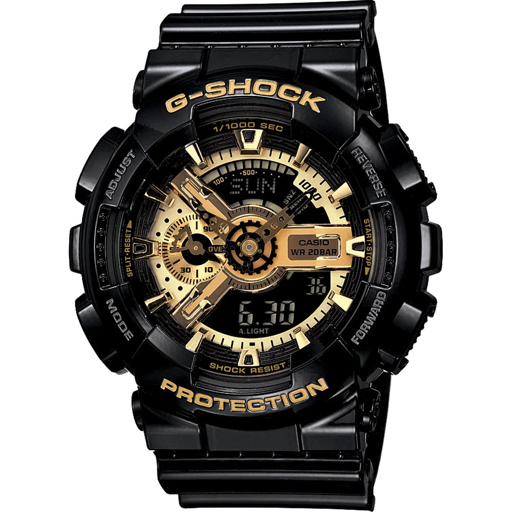 Casio G-Shock Analogue And Digital Watch GA110GB-1A