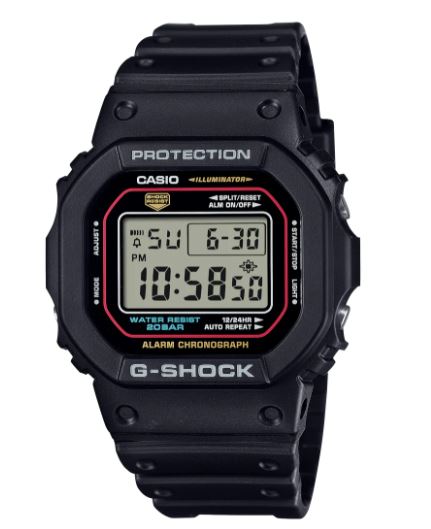 Casio G-Shock Digital Revival Black DW5600RL-1D