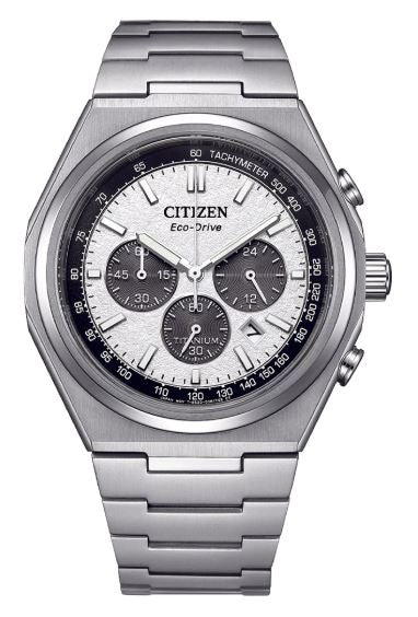 Citizen Zenshin Gents Eco-Drive Titanium Watch CA4610-85A