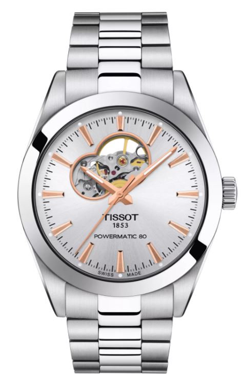 TISSOT GENTLEMAN OPEN HEART 40MM