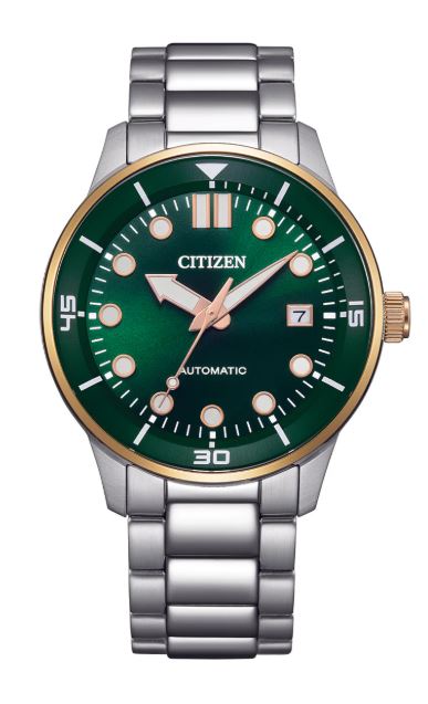 Citizen Gents Automatic Watch Green NJ0196-80X