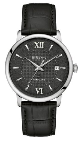 Bulova Classic Hudson Gents Automatic Watch 96B441