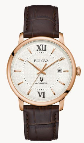 Bulova Classic Hudson Gents Automatic Watch 97B225