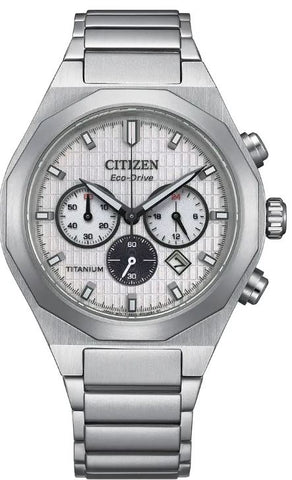 Citizen Zenshin Gents Eco-Drive Chronograph Watch CA4690-51A