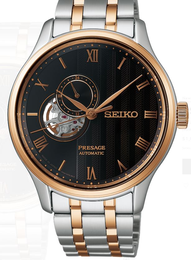 Seiko Presage Japanese Garden Mens Automatic Watch SSA466J