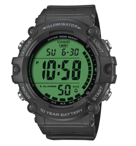 Casio Big Green Dial Watch AE1500WHC-1A