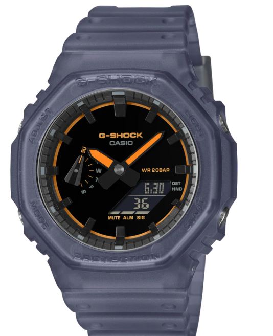 Casio G-Shock Duo Smoke Light GA2100K-2A