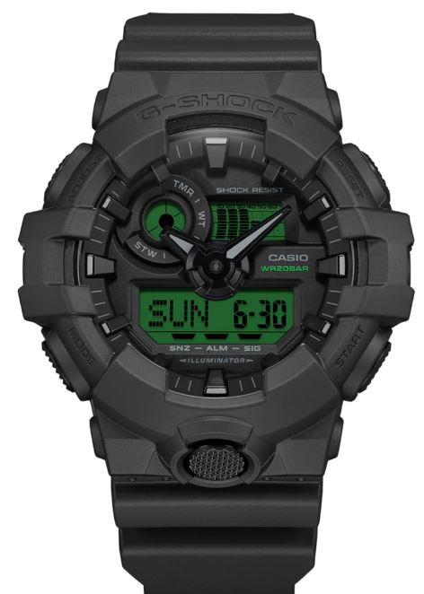 Casio G-Shock Duo Electro Green GA700BEG-1A