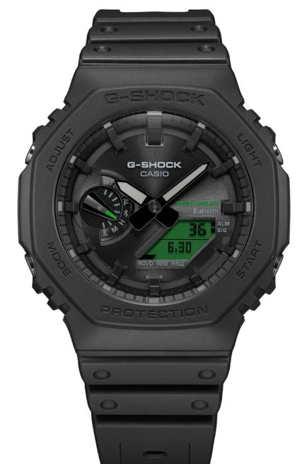 Casio G-Shock Duo Black And Electro Green GAB2100BEG-1A