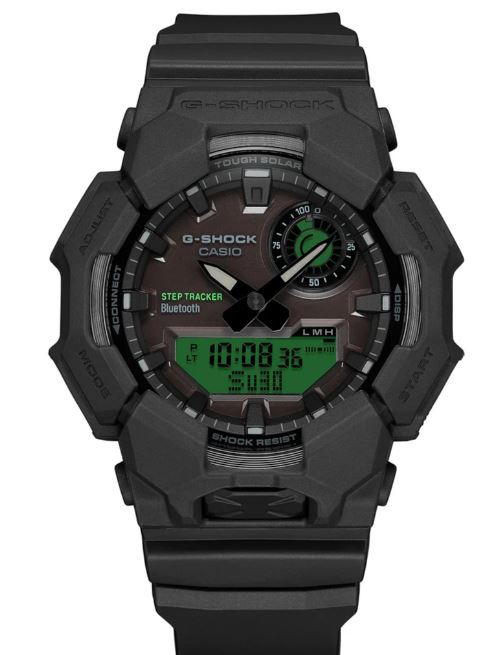 Casio G-Shock Duo Black And Electro Green GAB010BEG-1A