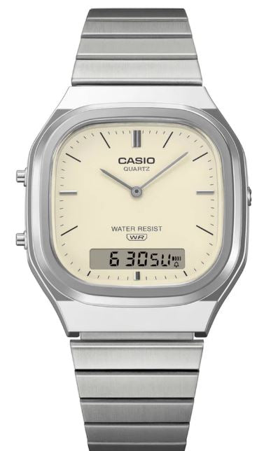 Casio Duo Square Face Watch AQ240E-7A2