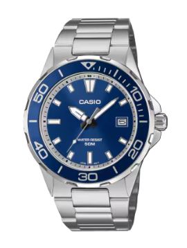 Casio Marine Design Analogue Watch Blue MTD145D-2A