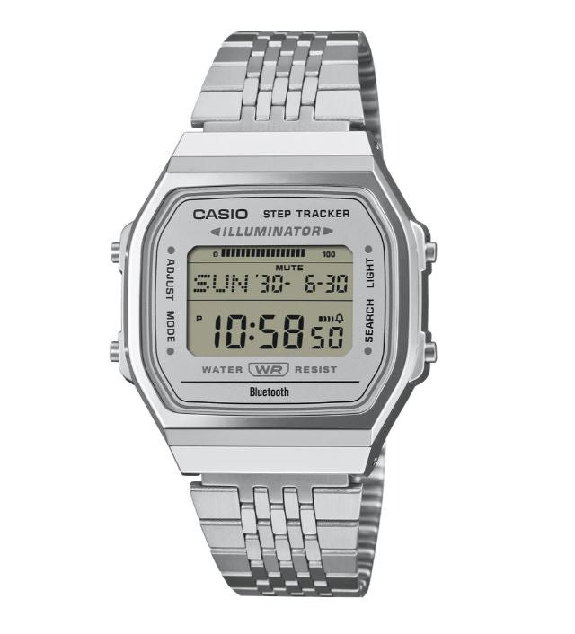 Casio Digital Step Counter Watch With Bluetooth ABL100WE-7A