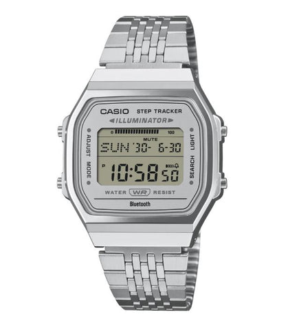 Casio Digital Step Counter Watch With Bluetooth ABL100WE-7A