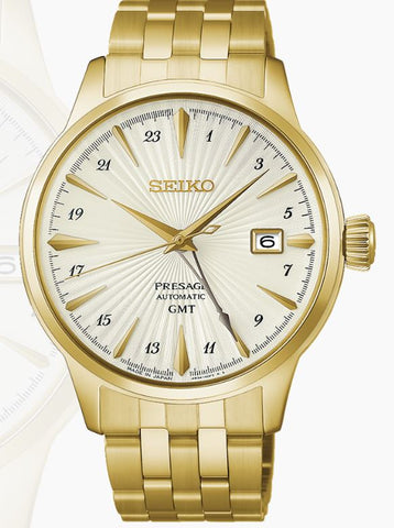 Seiko Presage Cocktail Time Automatic G.M.T HCB004J